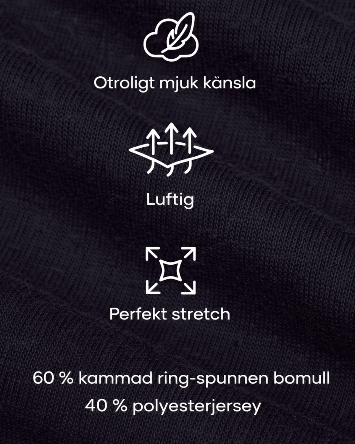 Täydellisesti istuva T-paita (6 kpl:n pakkaus)