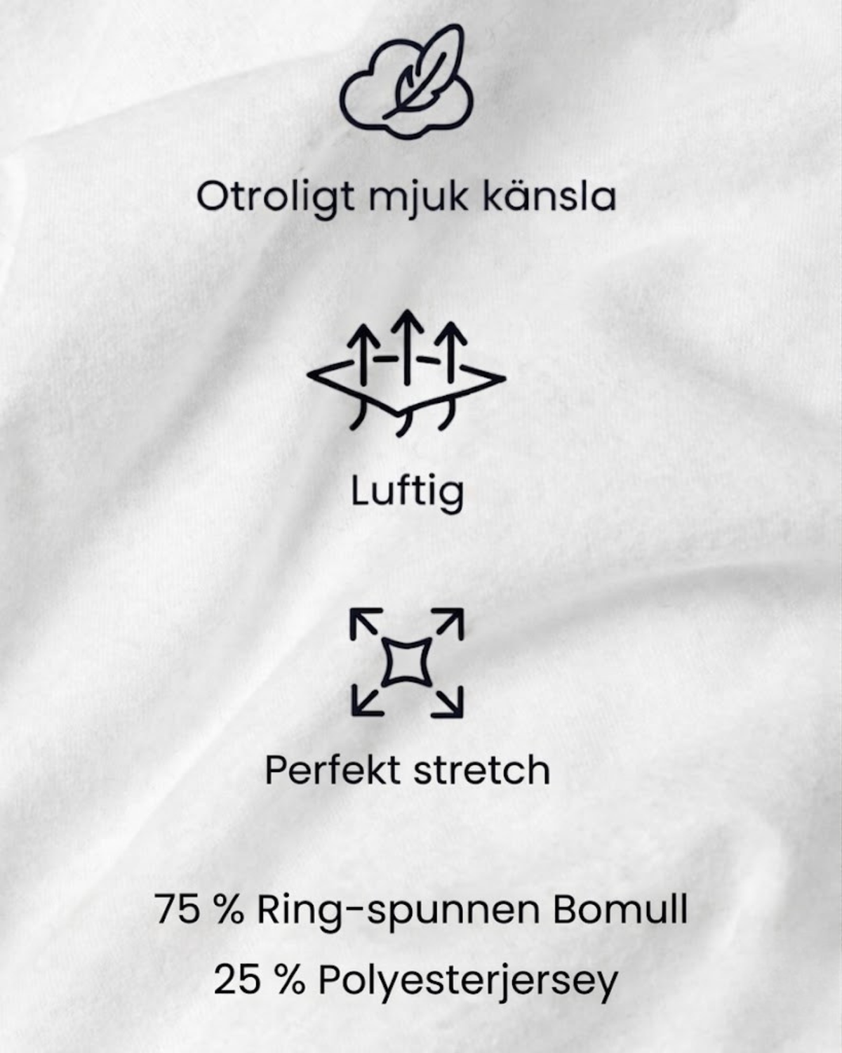 T-paita täydellisellä istuvuudella (3 kpl:n pakkaus)