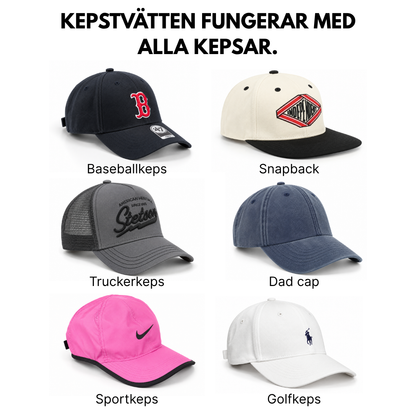 Kepstvätten - (Lippalakinhden pidike + Premium-pesupussi)