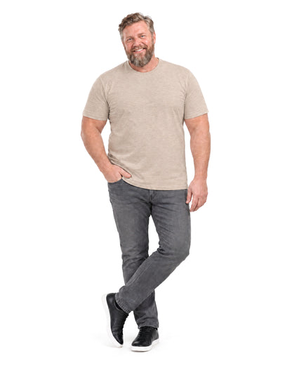 Vatsaa peittävä T-paita – beige