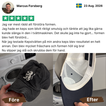 Kepstvätten - (Lippalakinhden pidike + Premium-pesupussi)